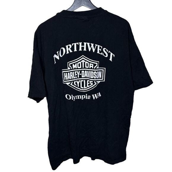 Vintage Harley Davidson Toy Drive T Shirt XL - Picture 2 of 3